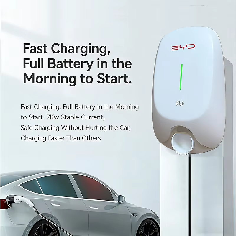 7KW Wall‑Mounted AC EV Chargin - огляд і ціна Wallbox Ev