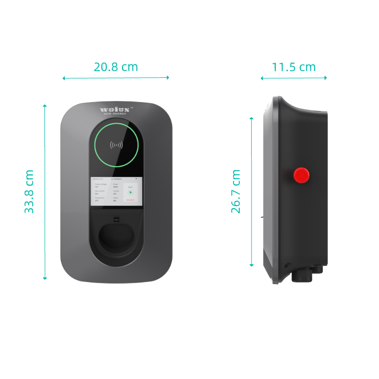 22kW AC Home Charging Pile Ev  - огляд і ціна Wallbox Ev