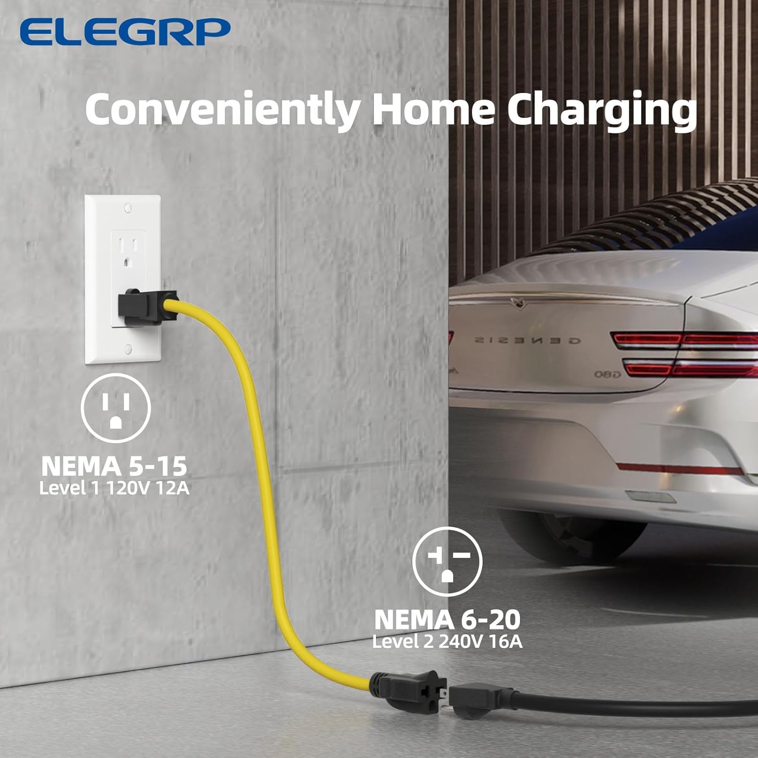 ELEGRP J1772 Ac Fast EV Car Ch - огляд і ціна Home Ev Charger