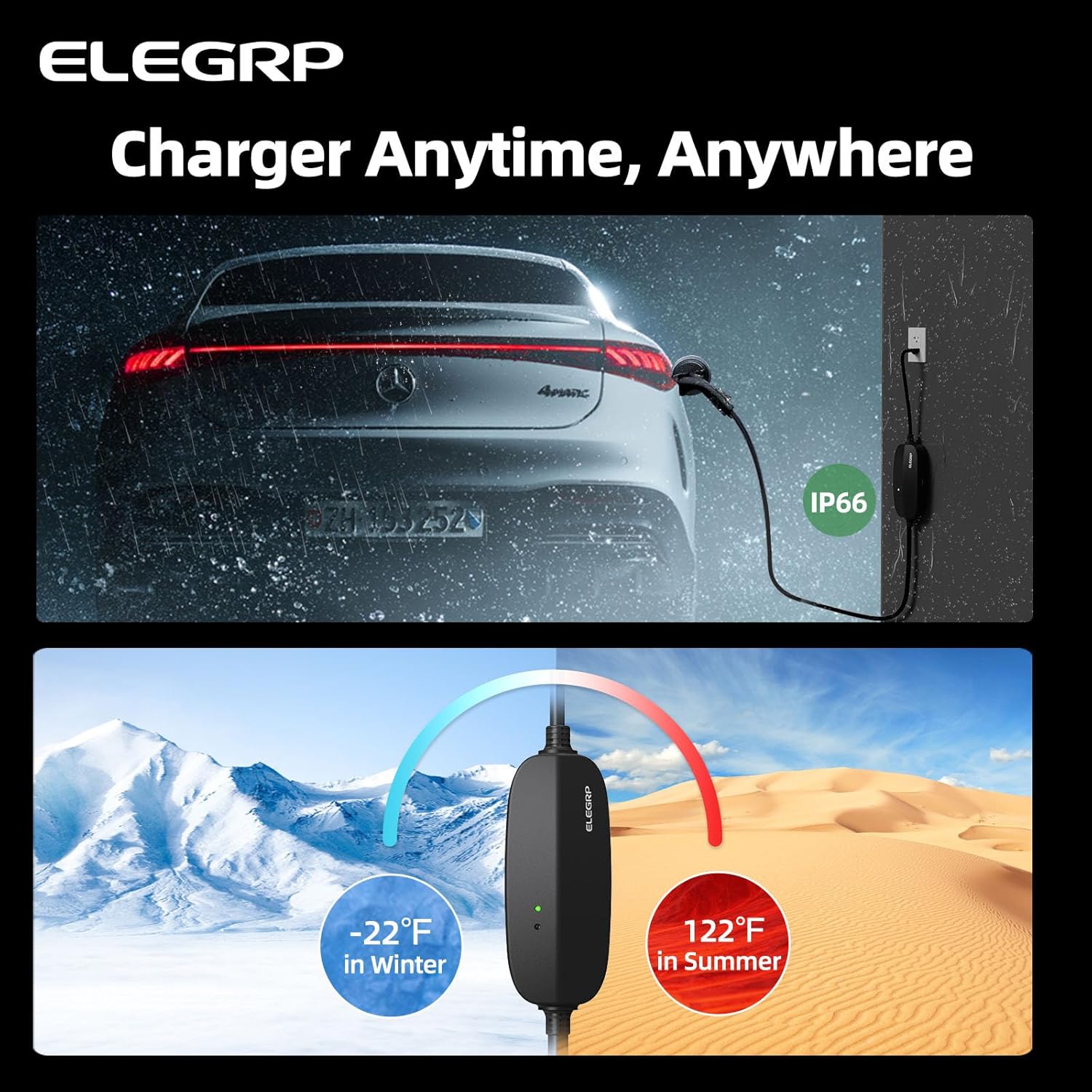 ELEGRP J1772 Ac Fast EV Car Ch - огляд і ціна Home Ev Charger