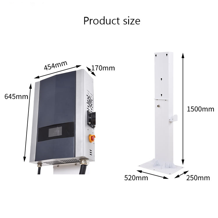 New 3 Phase 64A 40KW Smart DC  - огляд і ціна Wallbox Ev