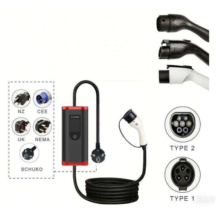 7kw Type 2 (IEC 62196)Portable - огляд і ціна Ev Charger