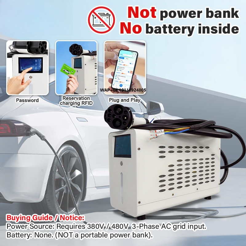Manufacturer Wholesale 480V 3  - огляд і ціна Ev Charger