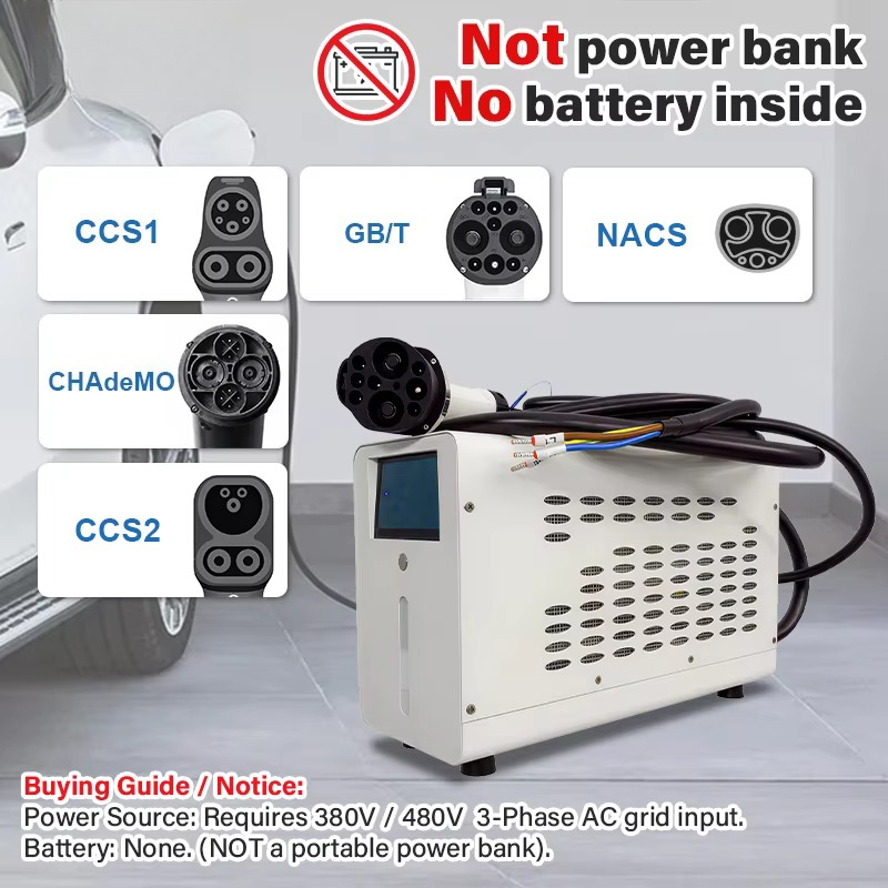 Manufacturer Wholesale 480V 3  - огляд і ціна Ev Charger