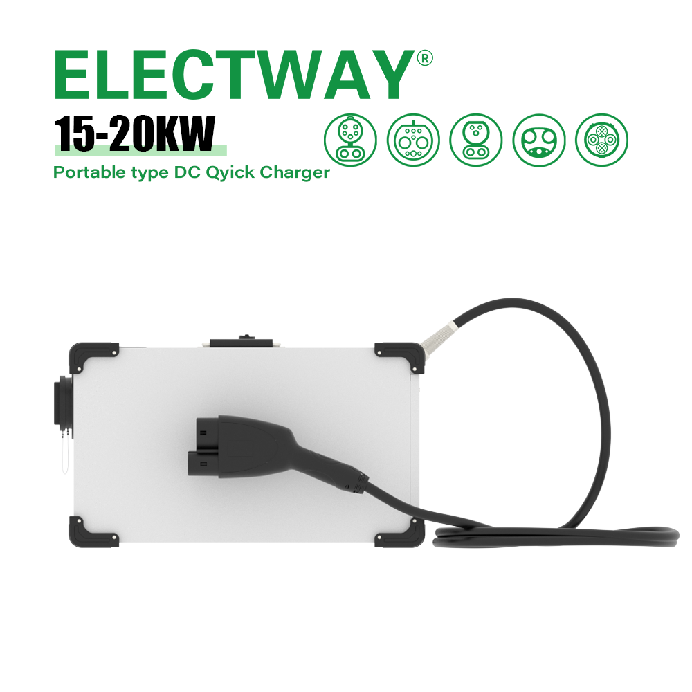 EV DC Portable Charger 20KW GB - огляд і ціна Portable Ev Charger