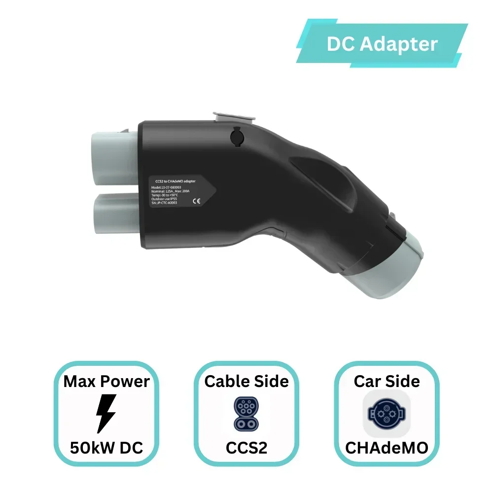 New Ready to Ship CCS2 to CHAd - огляд і ціна Ev Charger Adapter