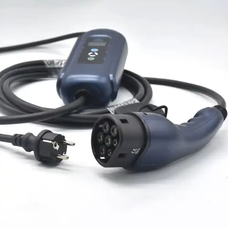 Portable Electric Vehicle Blue - огляд і ціна Type 2 Charger
