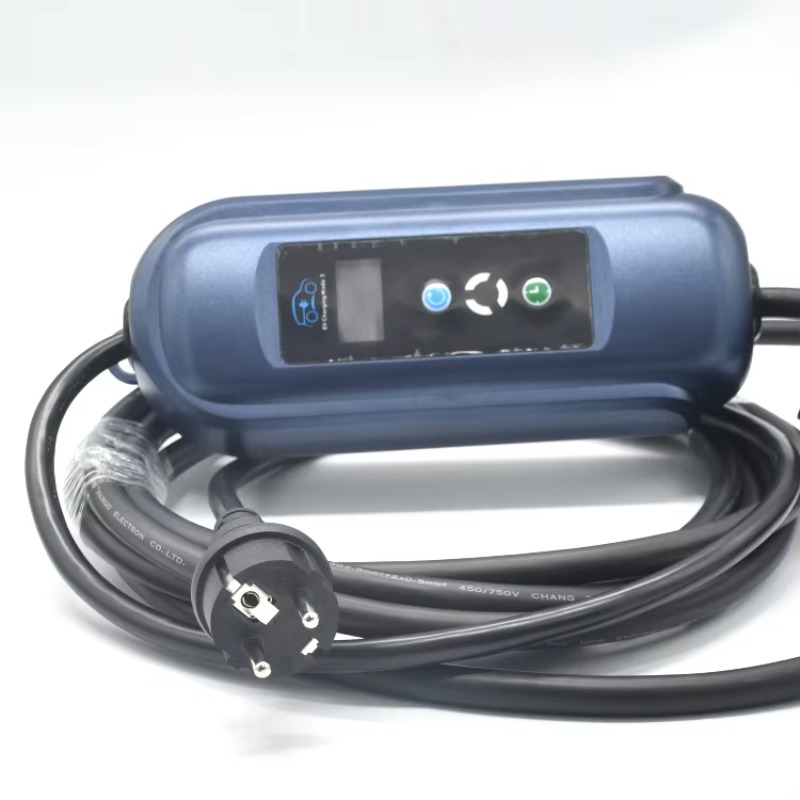 Portable Electric Vehicle Blue - огляд і ціна Type 2 Charger