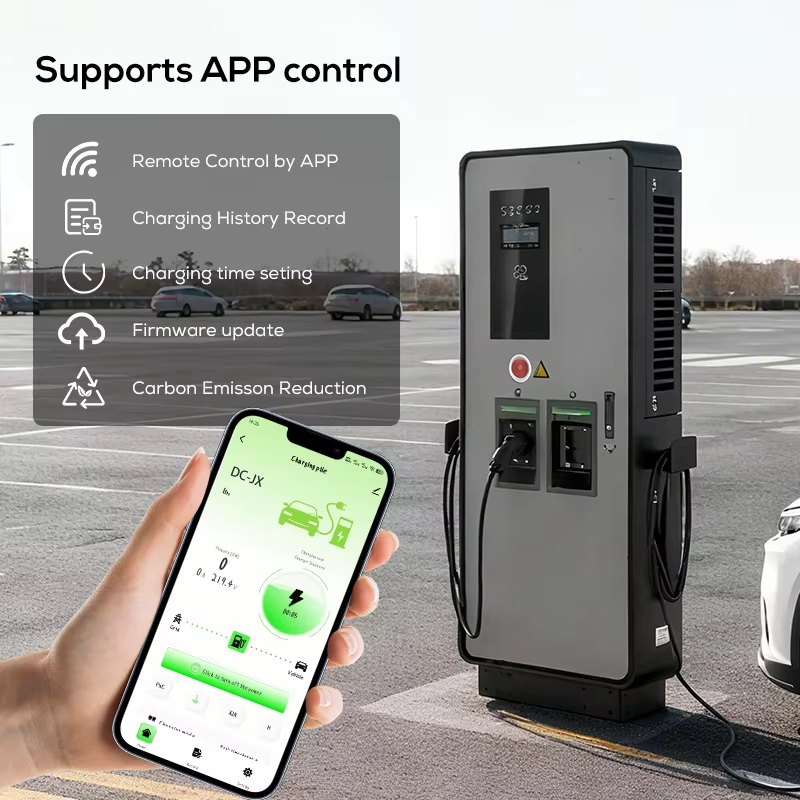Dual  Dc Ev Charger 40kw 80kw  - огляд і ціна Ev Charging Pile
