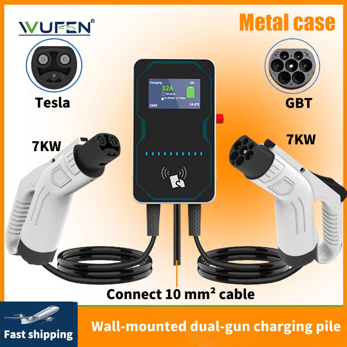 WUFEN EVSE Wallbox EV Car Char - огляд і ціна Wallbox Ev