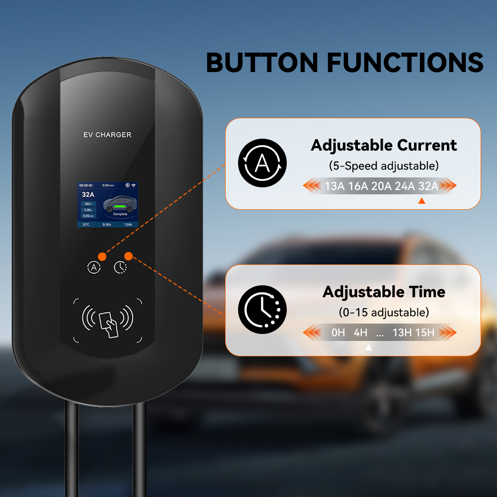 IPENGEN 32A/40A/50A EV Chargin - огляд і ціна Wallbox Ev